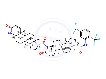 Chemical structure of Dutasteride EP Impurity H