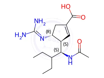 Chemical structure of Peramivir Impurity 210