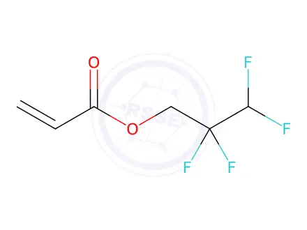 Chemical structure of 2,2,3,3-Tetrafluoropropyl Acrylate