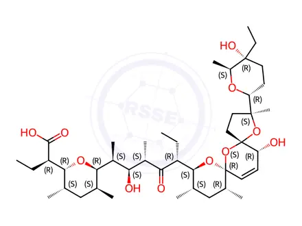 Chemical structure of Narasin