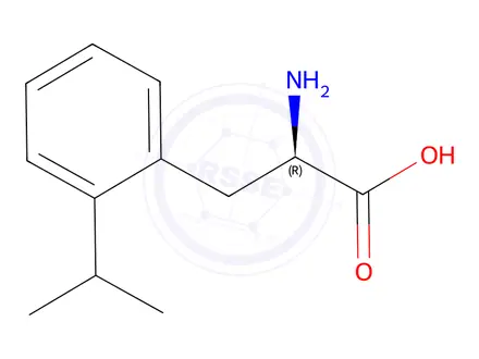 Chemical structure of (R)-2-Amino-3-(2-isopropyl-phenyl)-propionic acid
