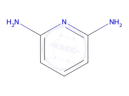 Chemical structure of 2,6-Diaminopyridine