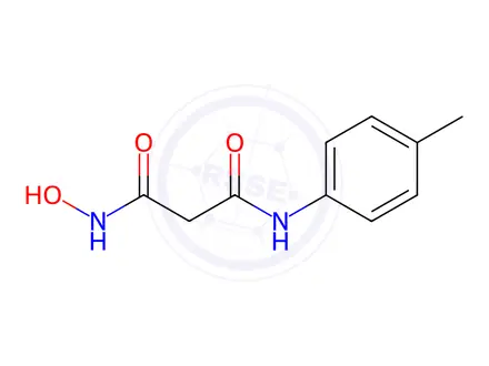 Chemical structure of n-Hydroxy-n'-(4-methylphenyl)propanediamide