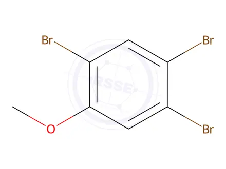 Chemical structure of 2,4,5-Tribromoanisole