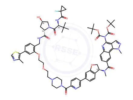 Chemical structure of Ezlopitant Impurity 72