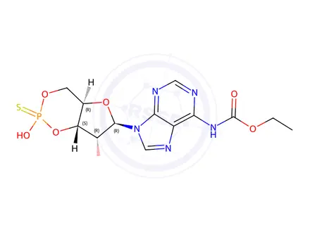 Chemical structure of SP-CAMPS-AM