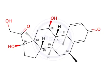 Chemical structure of Methylprednisolone impurity 87