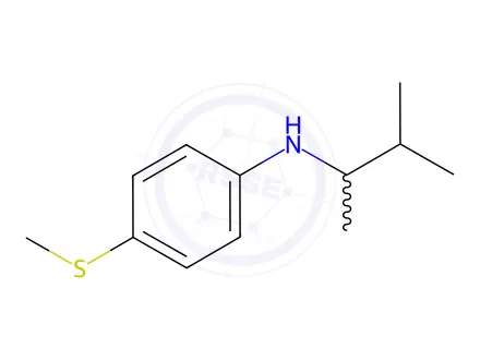 Chemical structure of n-(3-Methylbutan-2-yl)-4-(methylthio)aniline