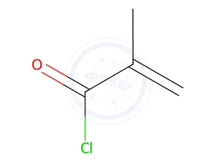 Chemical structure of Methacryloyl chloride
