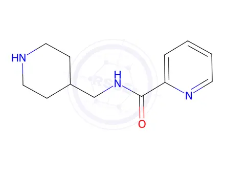 Chemical structure of n-(Piperidin-4-ylmethyl)picolinamide