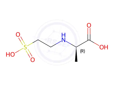 Chemical structure of tauropine