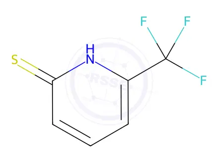 Chemical structure of 6-(Trifluoromethyl)pyridine-2-thiol (BSC)