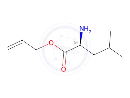 Chemical structure of L-Leucine allyl ester-4-toluenesulfonate salt