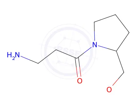Chemical structure of 3-Amino-1-(2-(methoxymethyl)pyrrolidin-1-yl)propan-1-one