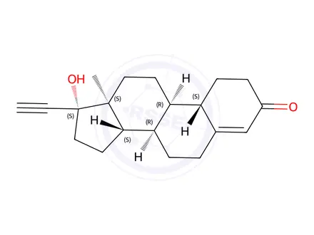 Chemical structure of Norethindrone Impurity 10