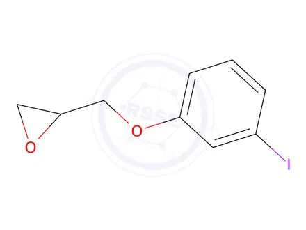 Chemical structure of 2-((3-Iodophenoxy)methyl)oxirane