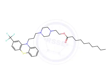 Chemical structure of Fluphenazine Decanoate