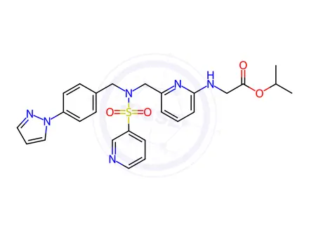 Chemical structure of Omidenepag isopropyl