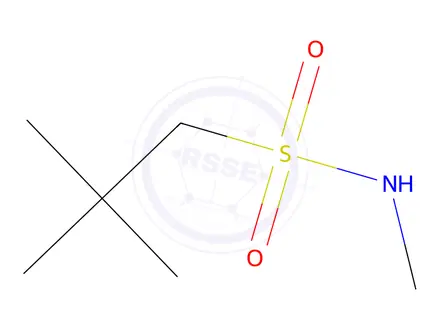 Chemical structure of n,2,2-Trimethylpropane-1-sulfonamide
