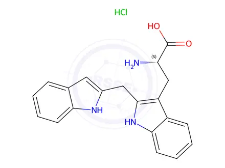 Chemical structure of Tryptophan Impurity 54