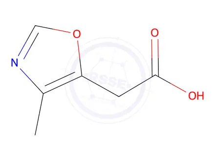 Chemical structure of 4-Methyloxazole-5-acetic Acid