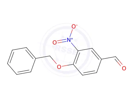 Chemical structure of 4-(Benzyloxy)-3-nitrobenzaldehyde