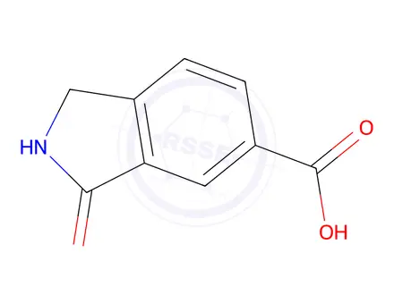 Chemical structure of 3-Oxoisoindoline-5-carboxylic acid