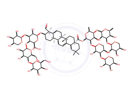 Chemical structure of Gynostemma plant extract