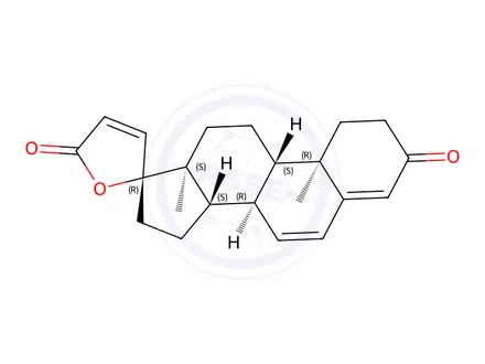 Chemical structure of (17α)-17-Hydroxy-3-oxo-pregna-4,6,20-triene-21-carboxylic Acid γ-Lactone