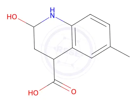 Chemical structure of 2-Hydroxy-6-methyl-1,2,3,4-tetrahydroquinoline-4-carboxylic Acid