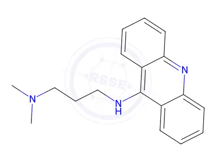 Chemical structure of N1-(9-Acridinyl)-N3,N3-dimethyl-1,3-propanediamine