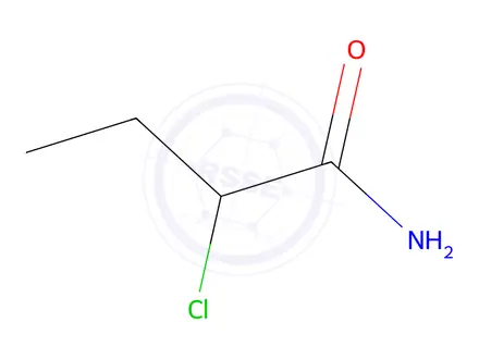 Chemical structure of 2-Chlorobutanamide