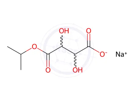 Chemical structure of Tartaric Acid Isopropyl Ester