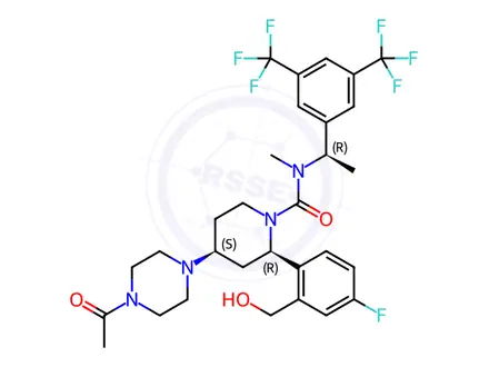 Chemical structure of Orvepitant Impurity 158