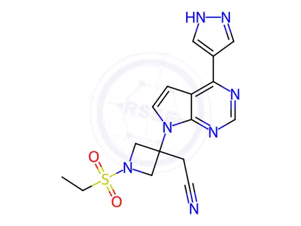 Chemical structure of Baricitinib Impurity 27