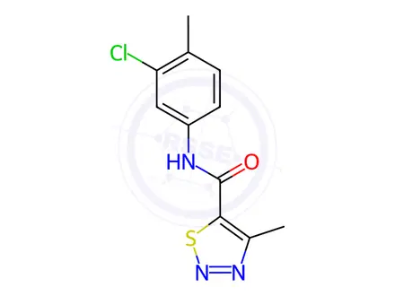 Chemical structure of Tiadinil