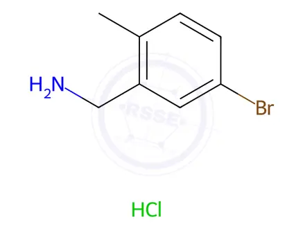 Chemical structure of (5-Bromo-2-methylphenyl)methanamine Hydrochloride