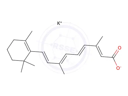 Chemical structure of Tretinoin Potassium salt