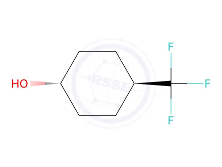 Chemical structure of trans-4-(Trifluoromethyl)cyclohexanol