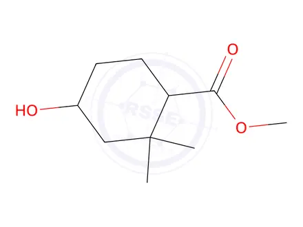 Chemical structure of Methyl 4-hydroxy-2,2-dimethylcyclohexane-1-carboxylate