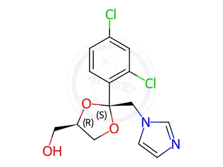 Chemical structure of Ketoconazole Impurity 84