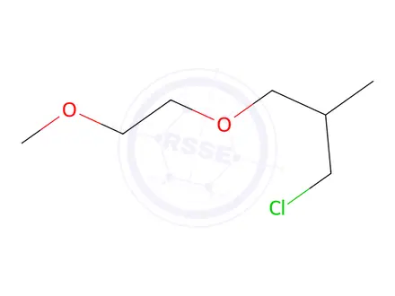 Chemical structure of 1-Chloro-3-(2-methoxyethoxy)-2-methylpropane