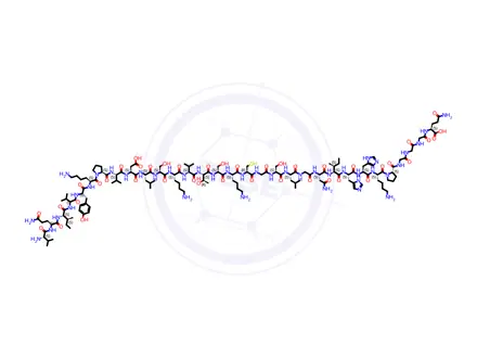 Chemical structure of Tau Peptide (306-336) (Repeat 3 Domain)