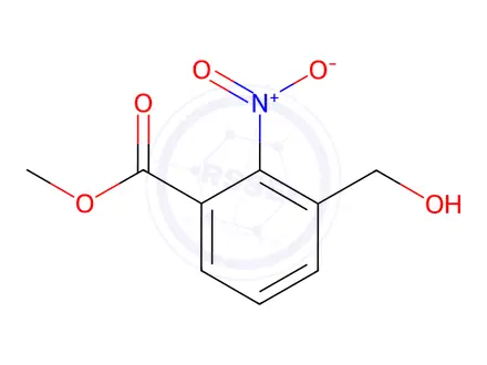 Chemical structure of Methyl 3-(hydroxymethyl)-2-nitrobenzoate