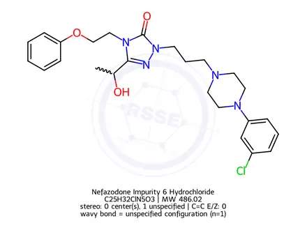 Chemical structure of Nefazodone Impurity 6