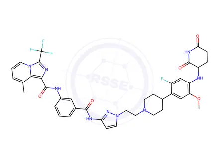 Chemical structure of WZB 117 Impurity 163