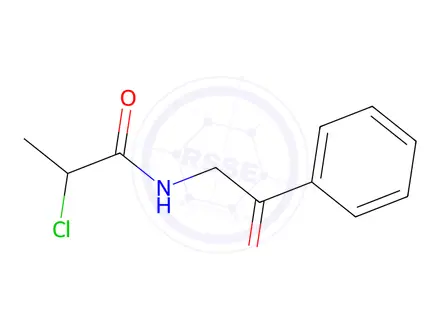 Chemical structure of 2-Chloro-N-(2-oxo-2-phenylethyl)propanamide