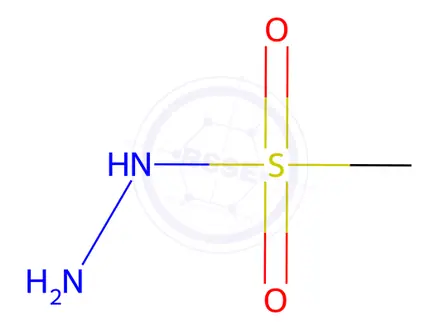 Chemical structure of Methanesulphonyl hydrazide