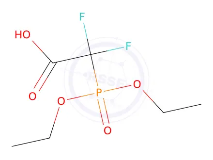Chemical structure of 2-(Diethoxyphosphoryl)-2,2-difluoroacetic Acid