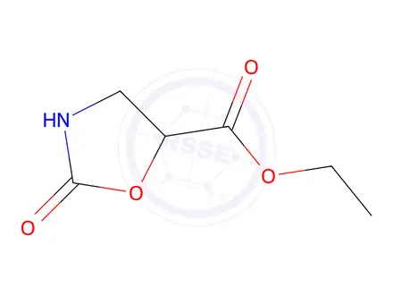 Chemical structure of Ethyl 2-oxooxazolidine-5-carboxylate